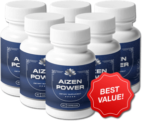 aizen power 6 bottles for best value