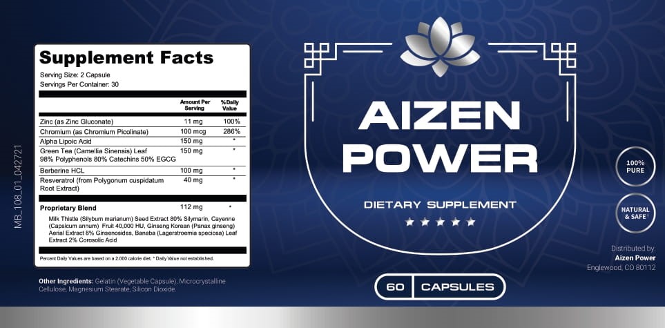 aizen power label